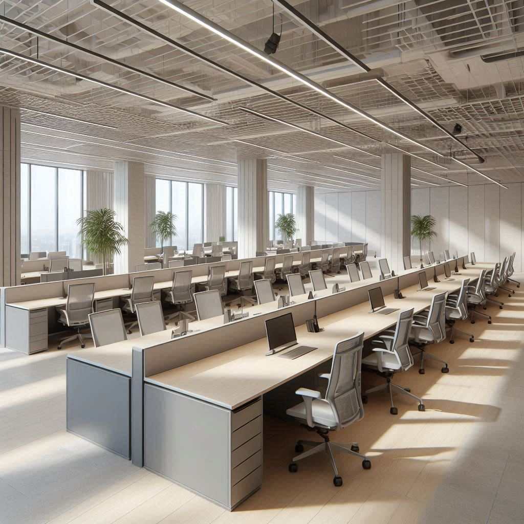 新员工批量入职过后外贸企业怎样确认写字楼办公品牌展示空间没有遗留问题